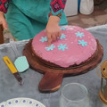 El cooksnap de Ana Daniela cuando hizo Torta matera con dulce de leche.