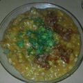 El cooksnap de pablo cuando hizo Locro criollo.