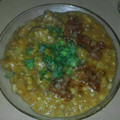 El cooksnap de pablo cuando hizo Locro criollo.