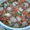 Cooksnap dari Mama Azril 😘 untuk resep Sop Macaroni Sosis Bakso Sayur