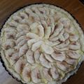 El cooksnap de yliana cuando hizo Tarta de manzanas con crema pastelera y jalea casera.