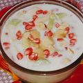 Nirmala Rajput का कुकस्नैप जब उन्होंने दही फ्रूट कस्टर्ड (Dahi fruit custard recipe in Hindi) बनाया था।