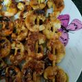 El cooksnap de Laura JB cuando hizo Brochetas de langostinos marinados.