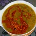 Vrinda Idnani's cooksnap of when they made Saai Bhaji / Dal palak.