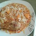 El cooksnap de carmen Araoz cuando hizo Guiso de arroz con pollo.