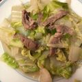 Cooksnap của sophiecancook khi họ làm theo món Cải thảo xào thịt heo