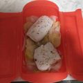 El cooksnap de Nackss cuando hizo Merluza con calabacín al vapor - Lékué.