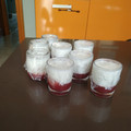 El cooksnap de Cathaysa Cabrera cuando hizo Yogurt natural con mermelada de frambuesa (all 100% home made) Panificadora Lidl.
