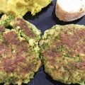 El cooksnap de ChikiTiki cuando hizo Hamburguesas de brócoli, garbanzo y arroz integral.