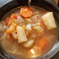 El cooksnap de Nancy Estrada cuando hizo Sopa de col.