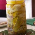 El cooksnap de Norali cuando hizo Berenjenas en conserva.