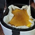 El cooksnap de Patricia Carrasco cuando hizo Bizcocho de naranja en cecofry 🍊🍊.
