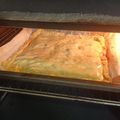 El cooksnap de Rocio Castañeda cuando hizo Hojaldre de calabacín, soja y queso.