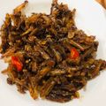 Cooksnap của Đào T. Thu Trang khi họ làm theo món Cá cơm khô rim mật ong