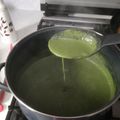 El cooksnap de Daniela Figueroa Alvarez cuando hizo Crema de Espinacas.