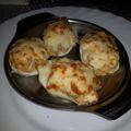 El cooksnap de Mónica Guitart cuando hizo Huevos rellenos gratinados.