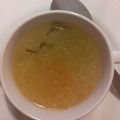El cooksnap de Maria Paz Dominguez/ @pacitamama en instagram cuando hizo Sopa de ave para enfermo.