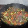 El cooksnap de José Manuel Romero cuando hizo Pisto tradicional.
