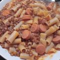 El cooksnap de Maria De Los Angeles Corvaro cuando hizo Guiso de lentejas con fideos (fácil y económico).
