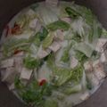 Cooksnap dari Luluk QA untuk resep Sawi putih tahu kuah santan