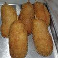 Cooksnap dari Maheswari's untuk resep Resep Corn dog adonan tidak copot