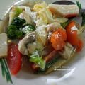 Cooksnap Azizah Mansor semasa beliau membuat Kway Teow Kungfu.