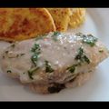 liliom1229 Cooksnap-ja, amikor elkészítette a(z) Citromos-kapribogyós serpenyős csirke receptet.