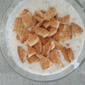 El cooksnap de Carmeta cuando hizo Chocolate con danone.
