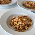 El cooksnap de Equipo Cookpad cuando hizo Arroz integral con lacón y pimiento asado!🍚😋🍴.