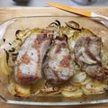 El cooksnap de gerard cuando hizo Secreto de cerdo al horno.