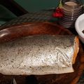 El cooksnap de Oswaldo Romero cuando hizo Salmón con salsa de mostaza y miel.