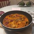 El cooksnap de Enrique García-Valdecasas cuando hizo Arroz con conejo.