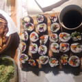 El cooksnap de Gisela cuando hizo Arroz para sushi🍚.