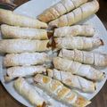 El cooksnap de Patricia Alonso cuando hizo Cañoncitos rellenos con Dulce de leche.