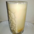 Kiran Asghar's cooksnap of when they made Mango shake.