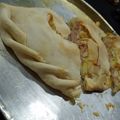 El cooksnap de danyela.pizarro cuando hizo Tarta de jamón, queso y cebolla (tarta de jamón y queso encebollada).