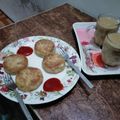 Ummi Ali's cooksnap of when they made Chicken Shami kabab.