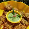 Manisha Malvi Angaitkar's cooksnap of when they made Sprouts falafel cutlets.