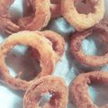 El cooksnap de Yamila Vargas cuando hizo Aros de cebolla fritos.