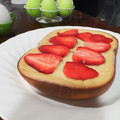 El cooksnap de Lola Manostijeras cuando hizo Tarta de queso en panificadora de Lidl.