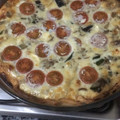 El cooksnap de flordelapereza cuando hizo Quiche de verduras y queso de cabra.