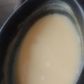 El cooksnap de Barbara Tarragona cuando hizo Dulce de leche casero.