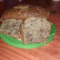 El cooksnap de Maxi Pedraz cuando hizo Budín de banana y nueces.