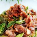 Cooksnap dari Novi Herawati untuk resep Dendeng Lambok (basah) Lado Mudo (Lado di iris)