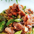 Cooksnap dari Novi Herawati untuk resep Dendeng Lambok (basah) Lado Mudo (Lado di iris)