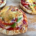 Cooksnap από Stefania Zoubouli στη συνταγή Ατομικά πιτσάκια με πίτα για σουβλάκι!!!🍕