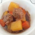 Cooksnap dari indah pus untuk resep Nikujaga (Japanese Beef Stew)