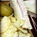King-Crimson's cooksnap of when they made Ham Salad Spread.