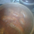 El cooksnap de Sergio De Boulogne cuando hizo Chorizos a la pomarola.