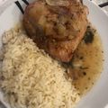 El cooksnap de Nuria S. cuando hizo Contramuslo de pollo al horno.